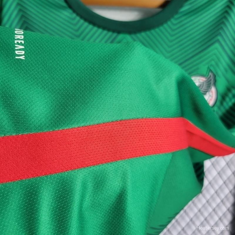 2022 Women's Mexico Home Soccer Jersey