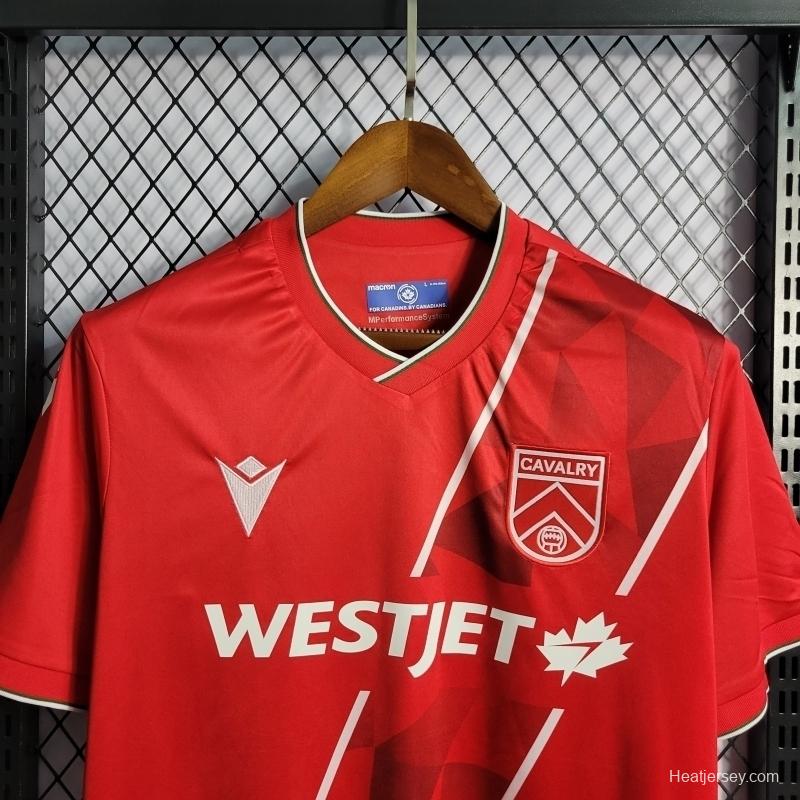 22/23 Canada Cavalry FC Home Soccer Jersey