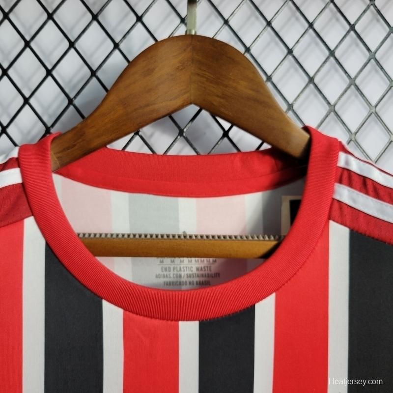 22/23 Woman Sao Paulo Away Soccer Jersey