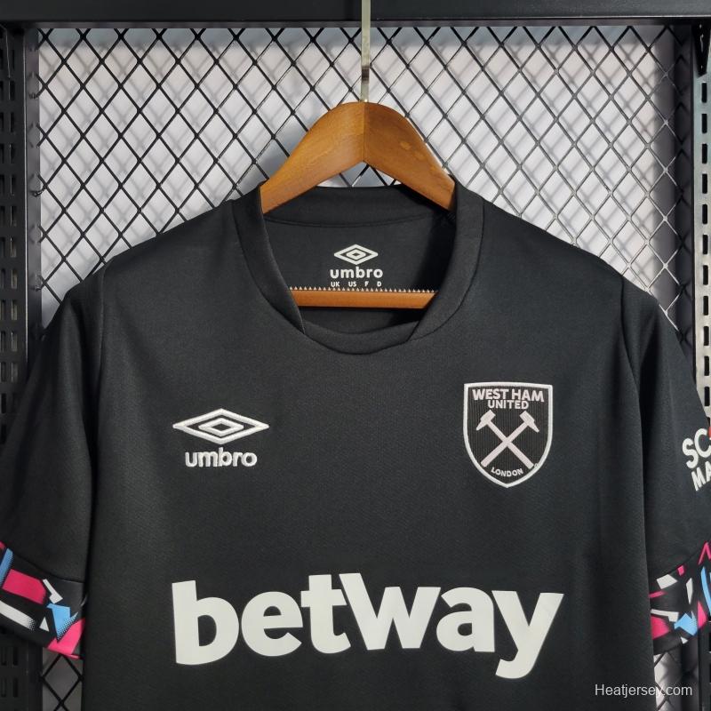 22/23 West Ham Away Soccer Jersey