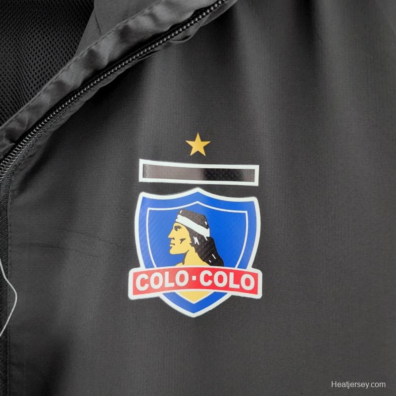 2022 Colo Colo Windbreaker Black