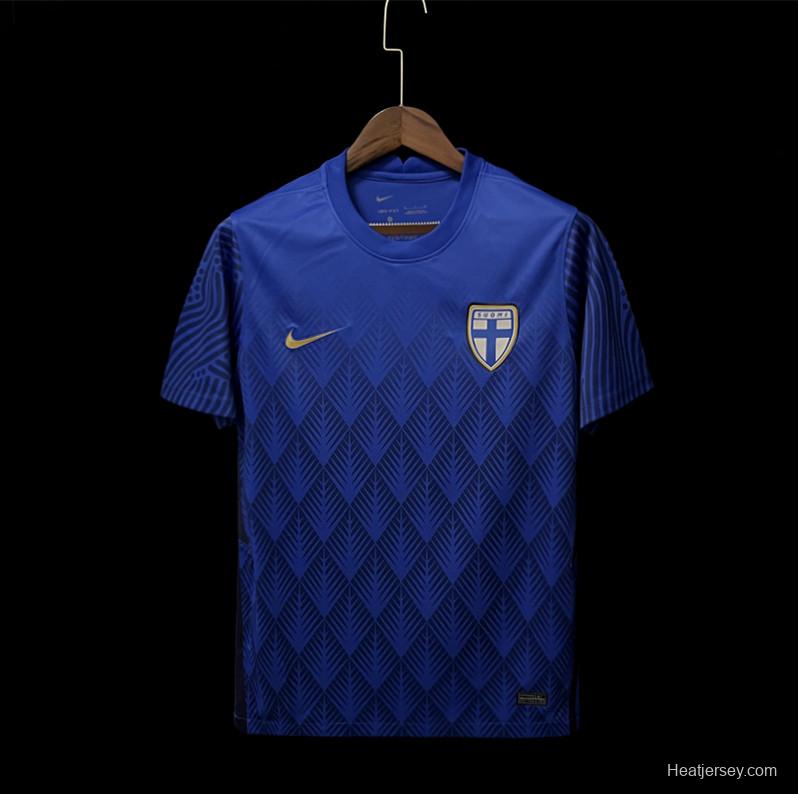 22/23 Finland Away Soccer Jersey