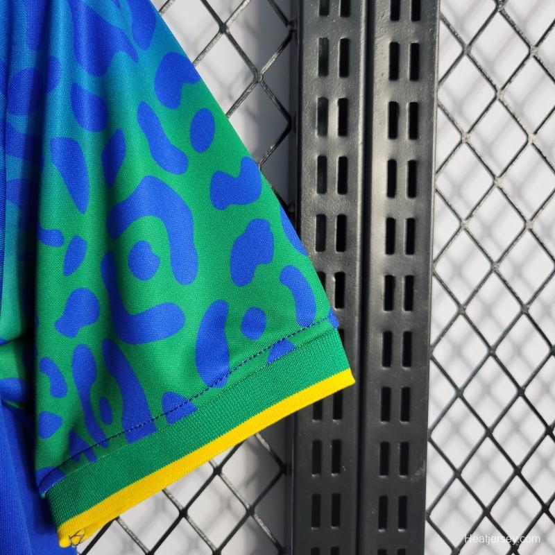 2022 Woman Brazil Away Soccer Jersey