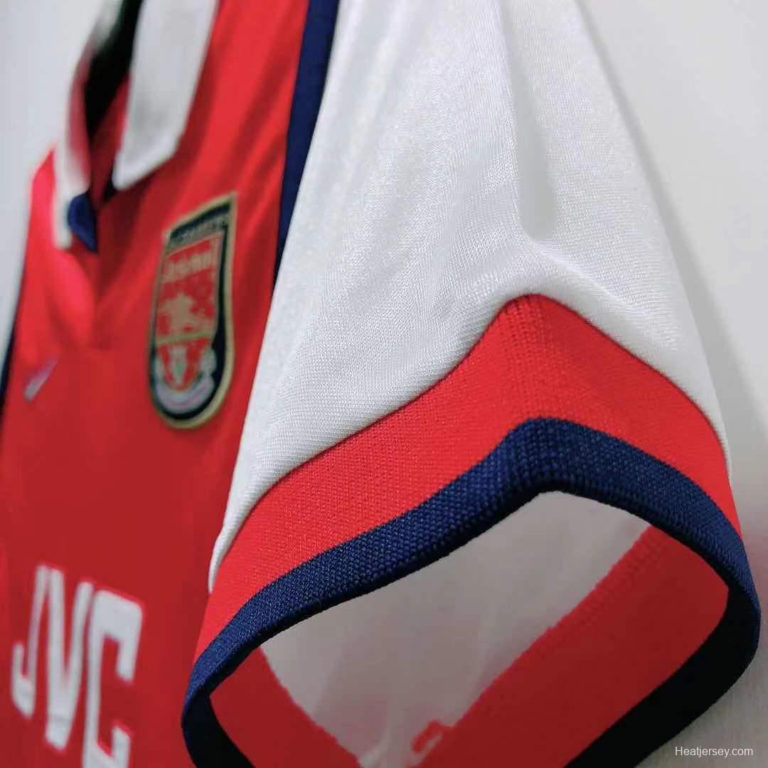 Retro 98/99 Arsenal Home Soccer Jersey