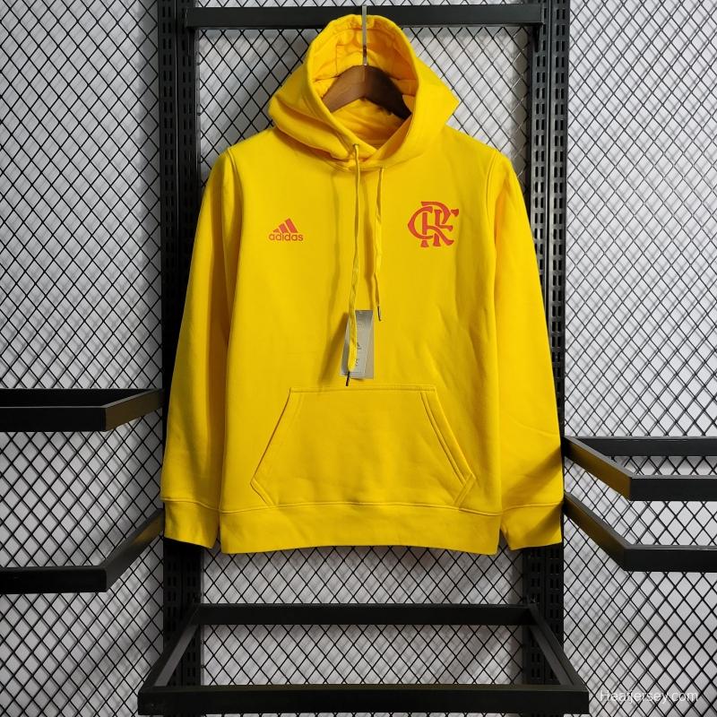 2022 Flamengo Unisex Hoodie Yellow