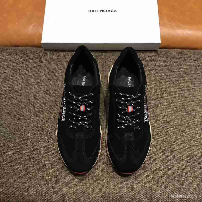 Men Balenciaga Triple S Black Sneaker Item 1216240