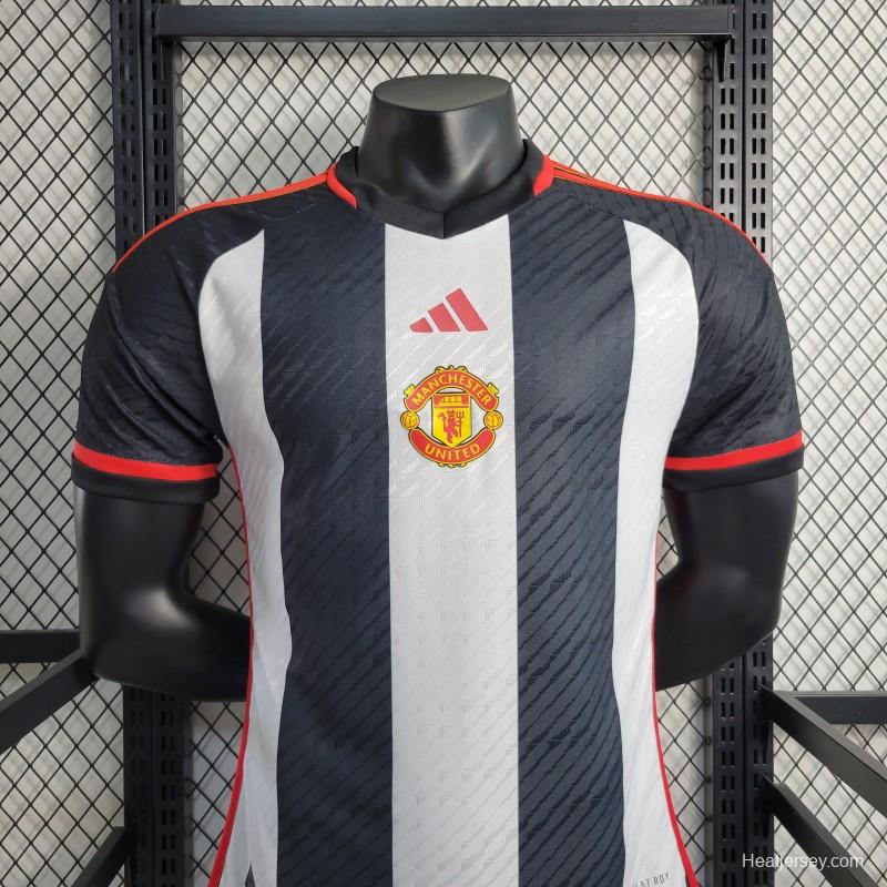 Player Version 23-24 Manchester United Training Jersey