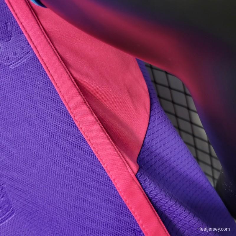 Player Version 23-24 Charlotte Away Purple Jersey