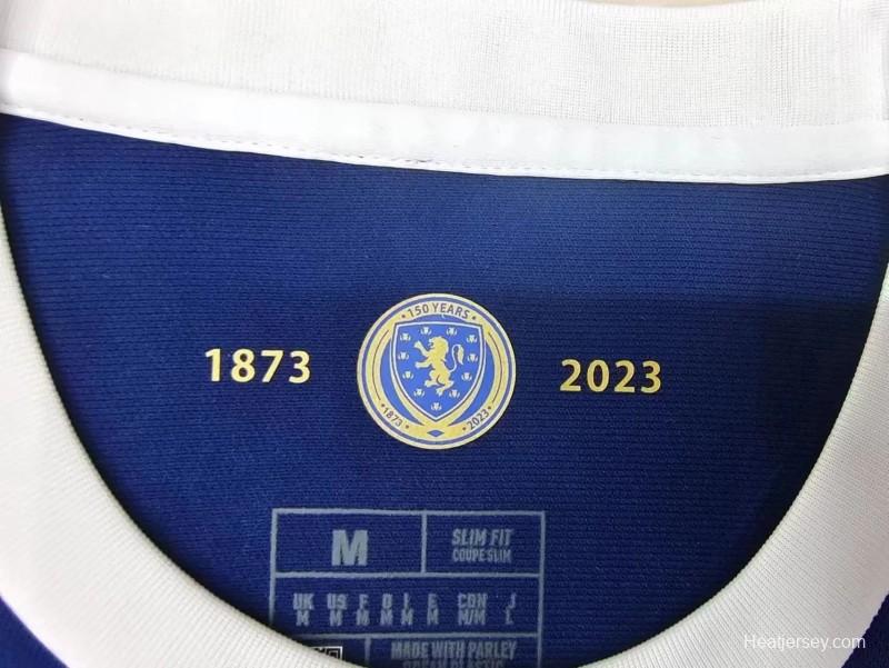 Player Version 2023 Scotland 150 Years Anniversary Navy Jersey