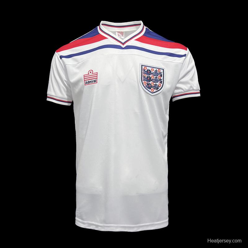 Retro 1982 England Home Soccer Jersey