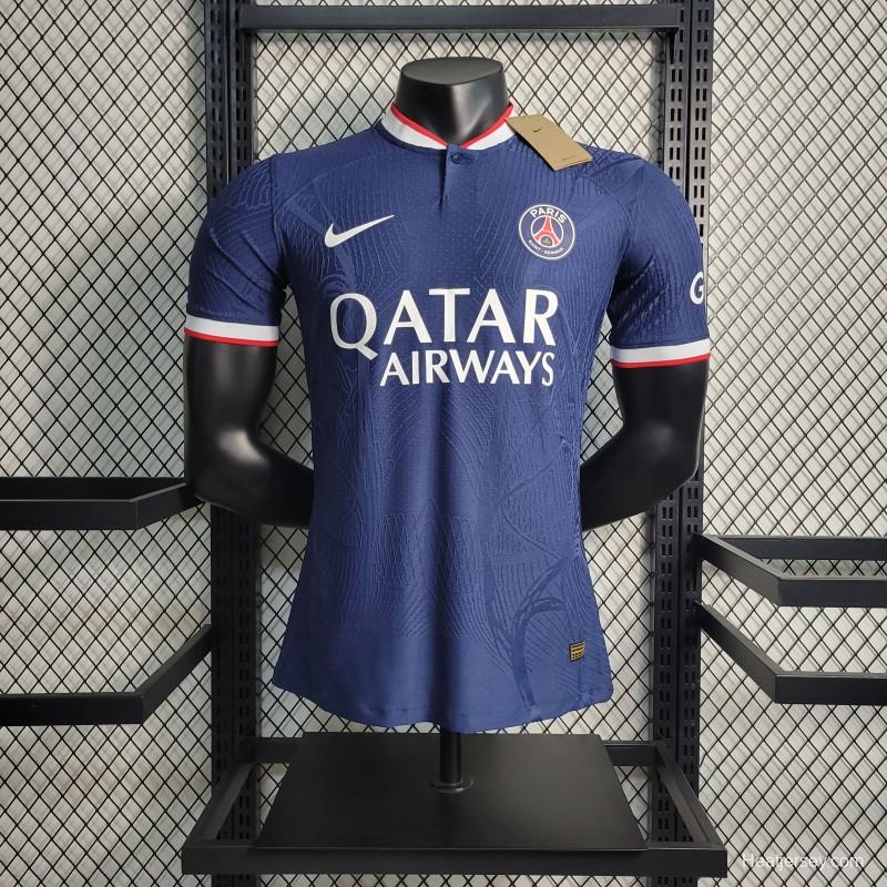 Player Version 23-24 PSG Navy Training Jersey