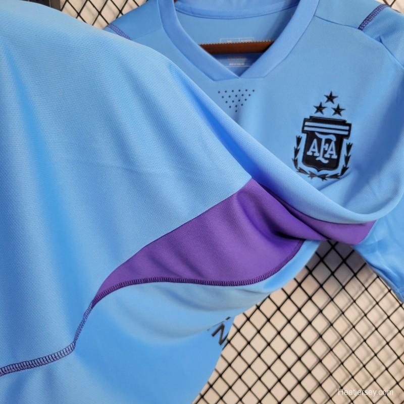 23-24 Argentina Blue Training Jersey