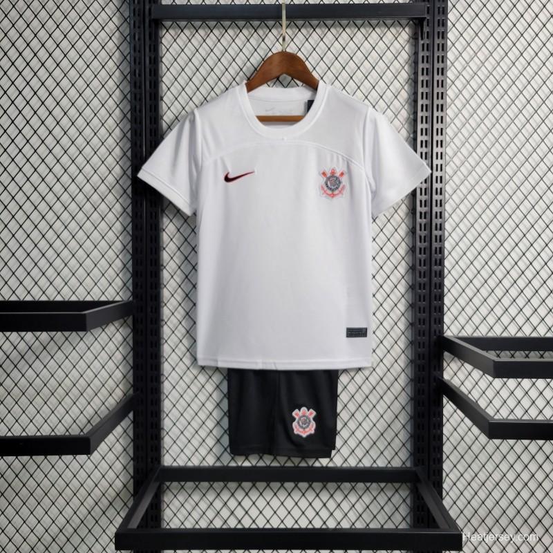 23-24 Kids Corinthians Home Jersey Size 16-28