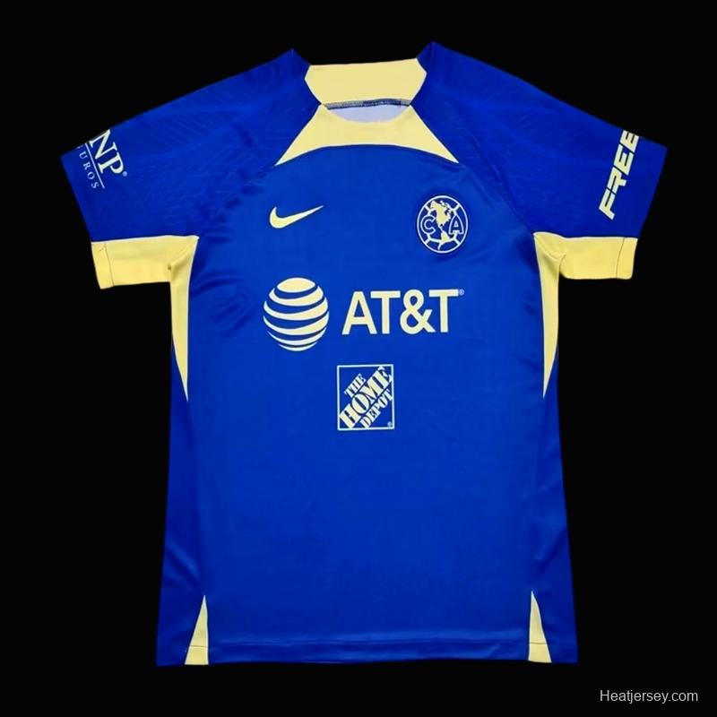 23/24 Club America Blue Training Jersey