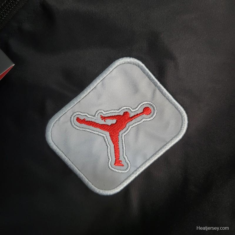 2023 NIKE Jordan Black Windbreaker