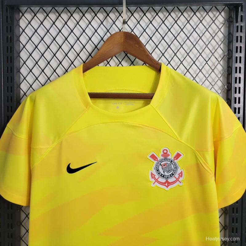 23-24 Corinthians Goalkeeper Yellow Jersey