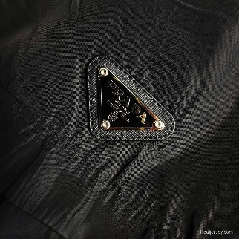 2023 PRADA Black Windbreaker