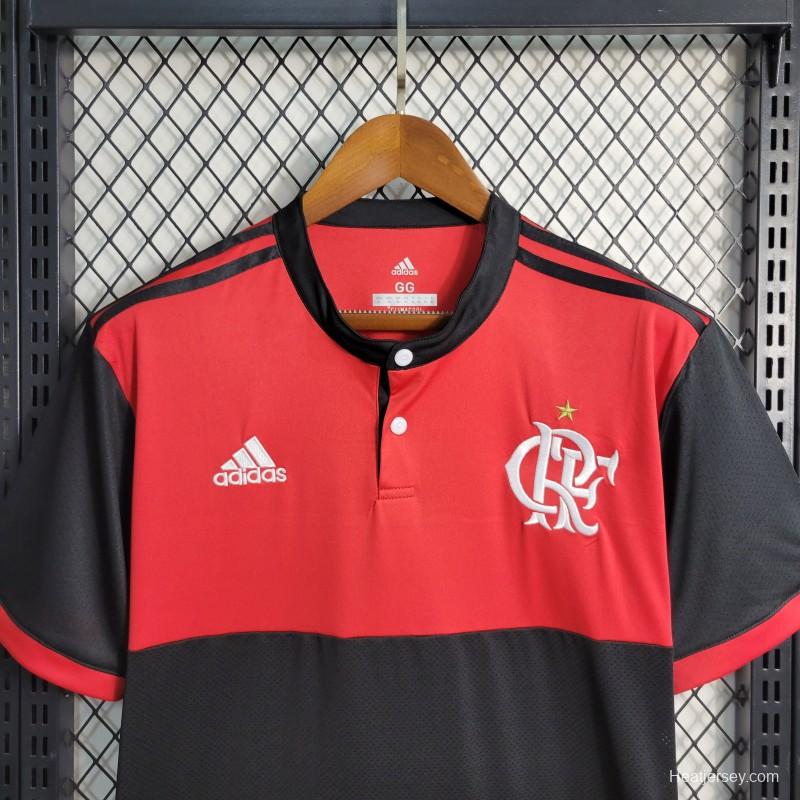 Retro 17-18 Flamengo Home Jersey