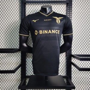 Player Version 23-24 Lazio Black 10th Anniversary Edition Jersey