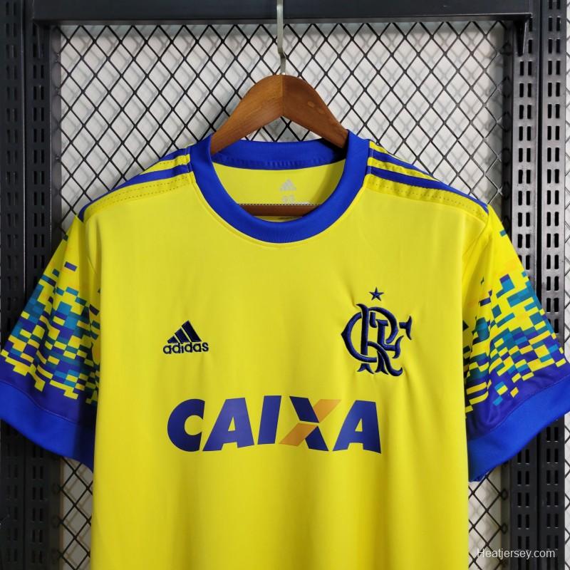 Retro 17-18 Flamengo Third Yellow Jersey