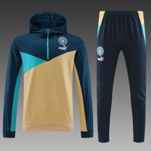 23/24 Puma Mixed Color Half Zipper Jacket+Pants