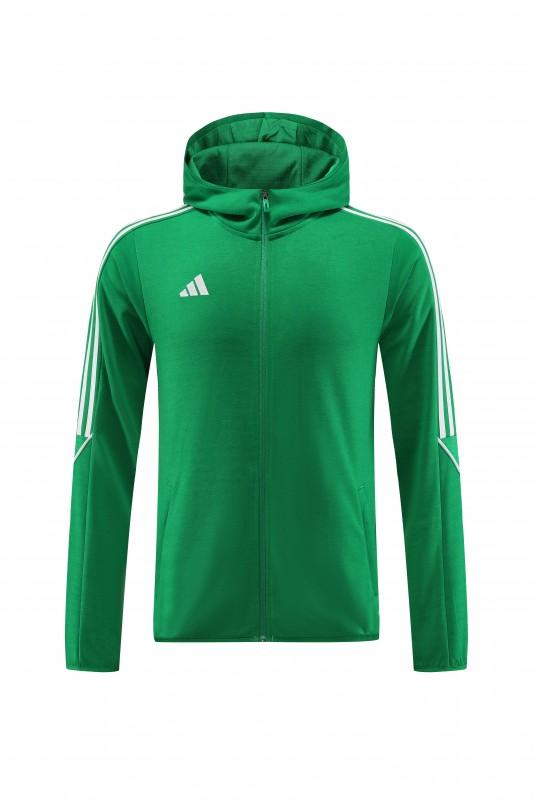 2023 Adidas Green Hoodie Full Zipper Jacket +Pants