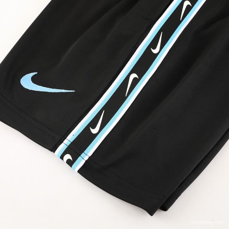 23/24 NIKE Black/Blue Short Sleeve Jersey+Pants