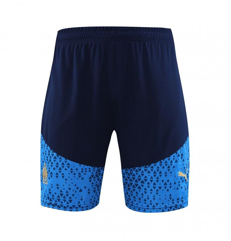 23 24 Olympique Marseille Blue Short Sleeve+Shorts