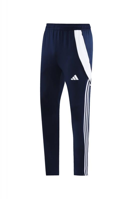 2024 Adidas Navy/White Full Zipper Jacket+Pants