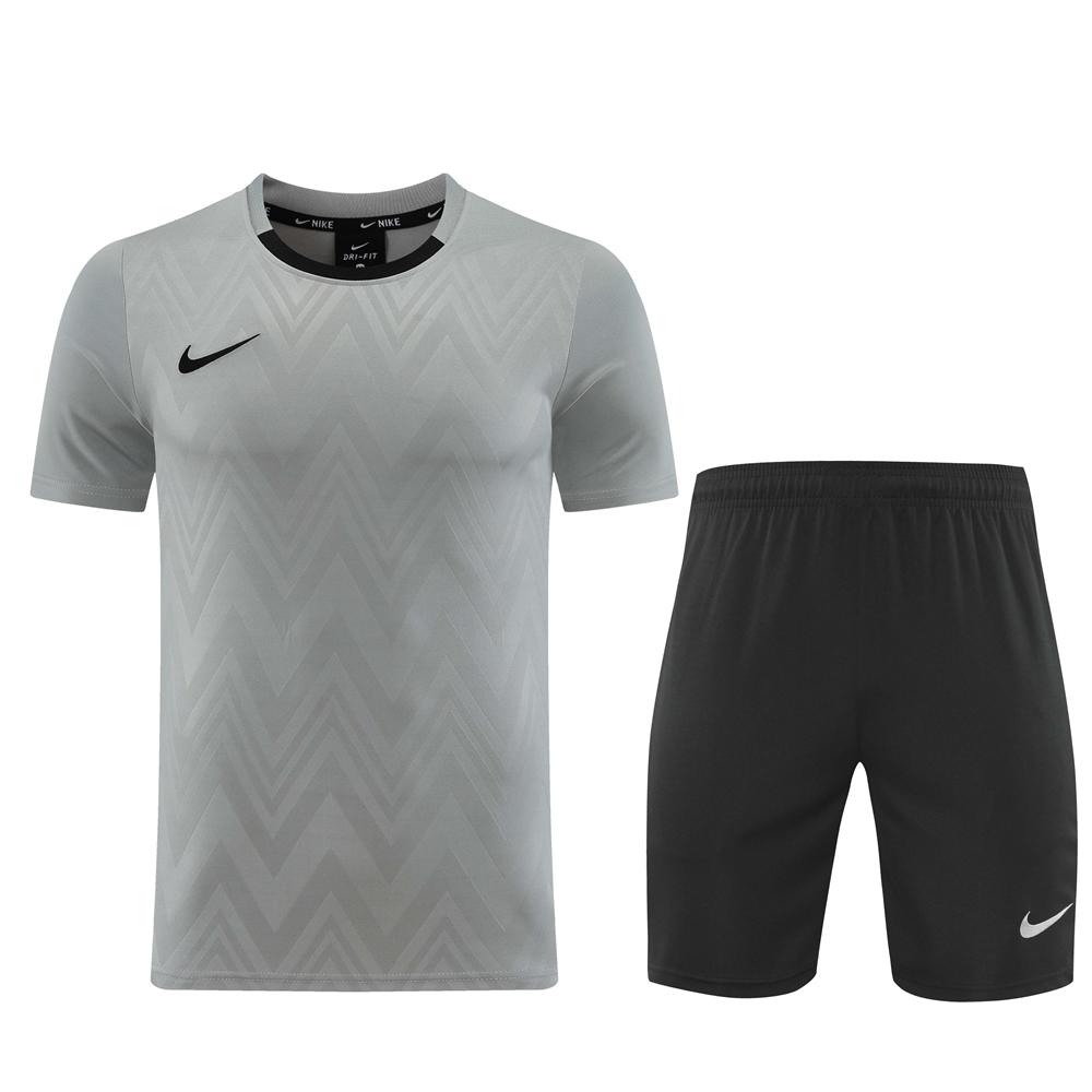 24/25 Nike Grey Short Sleeve Jersey+Shorts