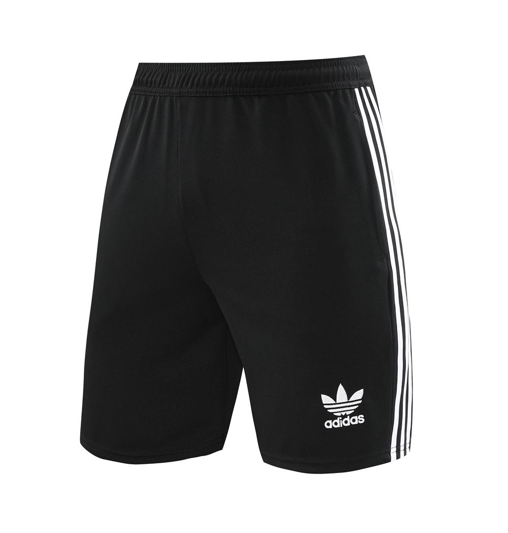 24/25 Adidas Original Black Short Sleeve Jersey+Shorts