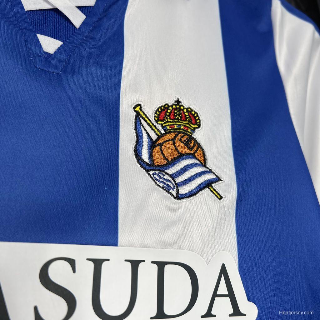 24/25 Real Sociedad Home Kids Kit