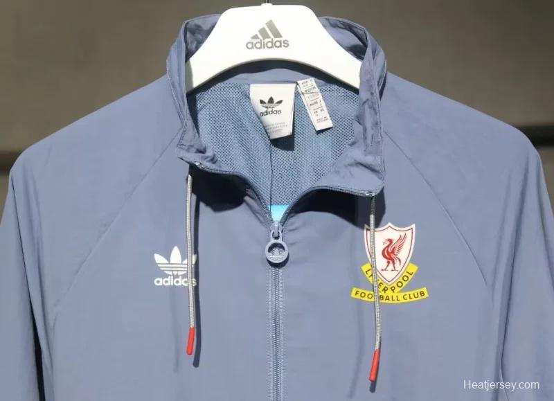 24/25 Liverpool Blue Windbreaker