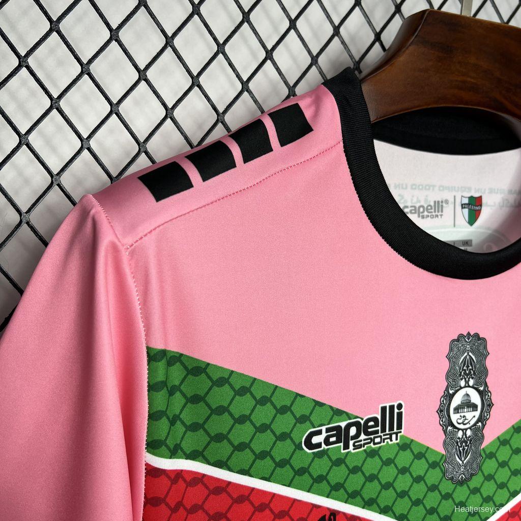 2024/25 CD Palestino Pink Graffiti Jersey