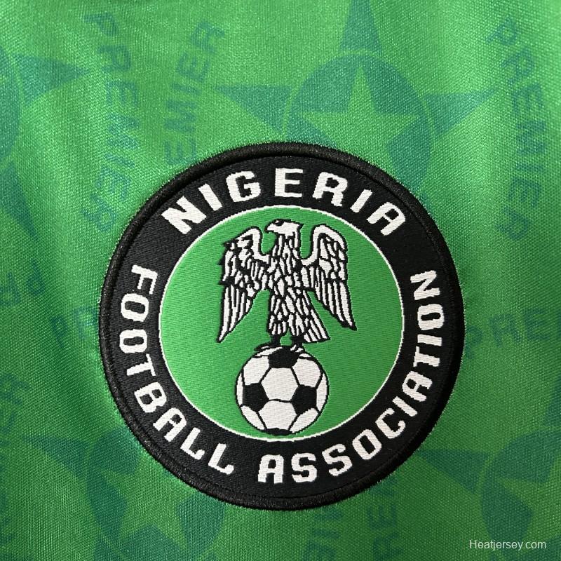 Retro 94/95 Nigeria Home Jersey