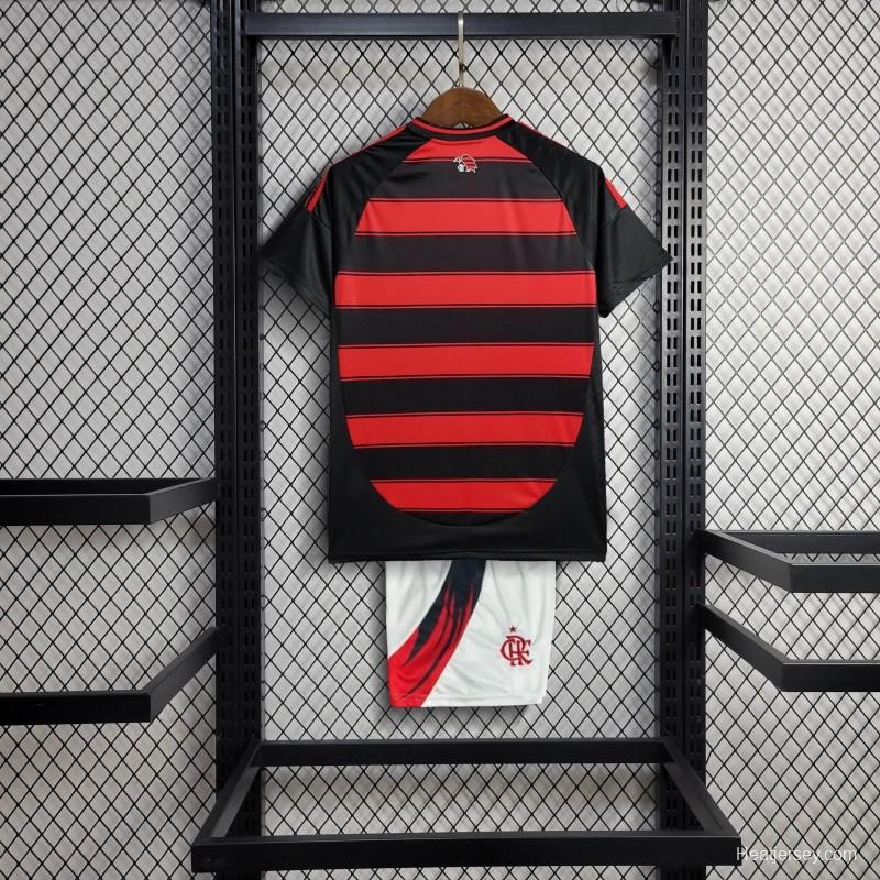 25/26 Kids Flamengo Home 16-28 Jersey