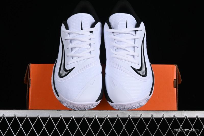 Nike Precision VII Low-Top Basketball Shoes with Cushioned Collar and Herringbone Traction for Quick Movements - FN4322-003