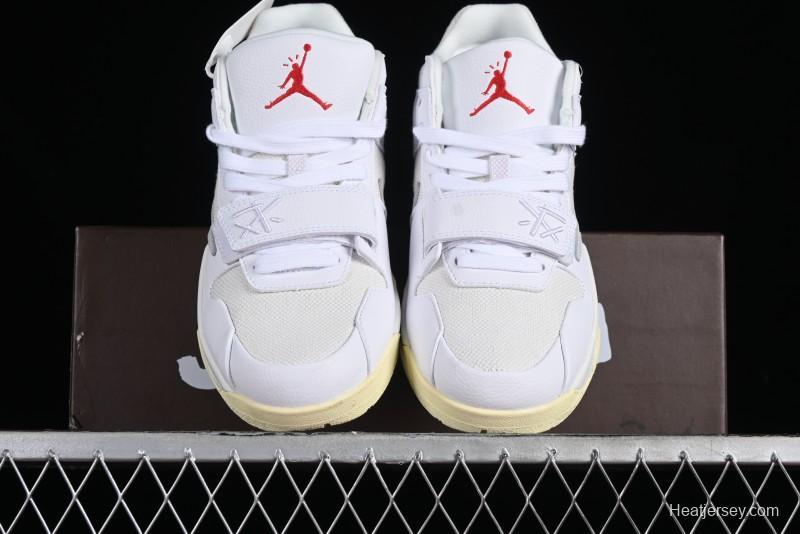 Nike Travis Scott x Jordan Cut The Check AJ1 Basketball Shoes with Velcro Strap - FZ8117-003