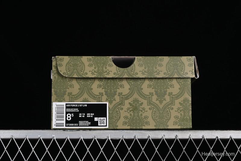 Nike SB Dunk Low Gucci Collaboration - Smoke Grey Anniversary Custom Low-Top Casual Sneakers - CF3688-003