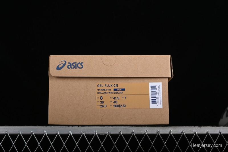 Asics Gel-Flux 4 Low-Top Breathable Casual Running Shoes with Rearfoot Gel Cushioning - 1012B464-102