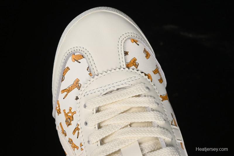 Onitsuka Tiger Mexico 66 Low-Top Leisure Running Shoes with Full-Grain Leather Upper - 1183B785-100