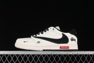 Nike Air Jordan 1 Low OG SP Travis Scott x Fragment Design Collaboration Sneakers - SJ2068-129
