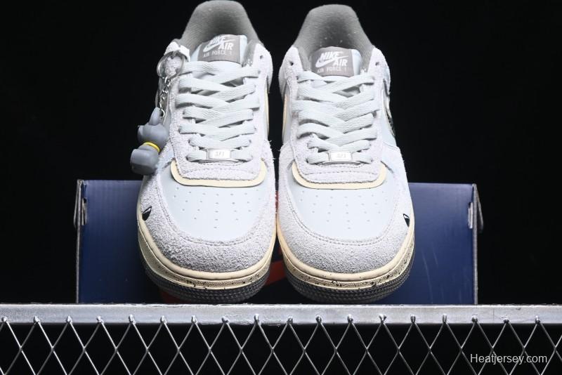 Nike Air Force 1 '07 Low Milk Cookie Custom Low-Top Casual Sneakers for Autumn Winter - KL1210-111