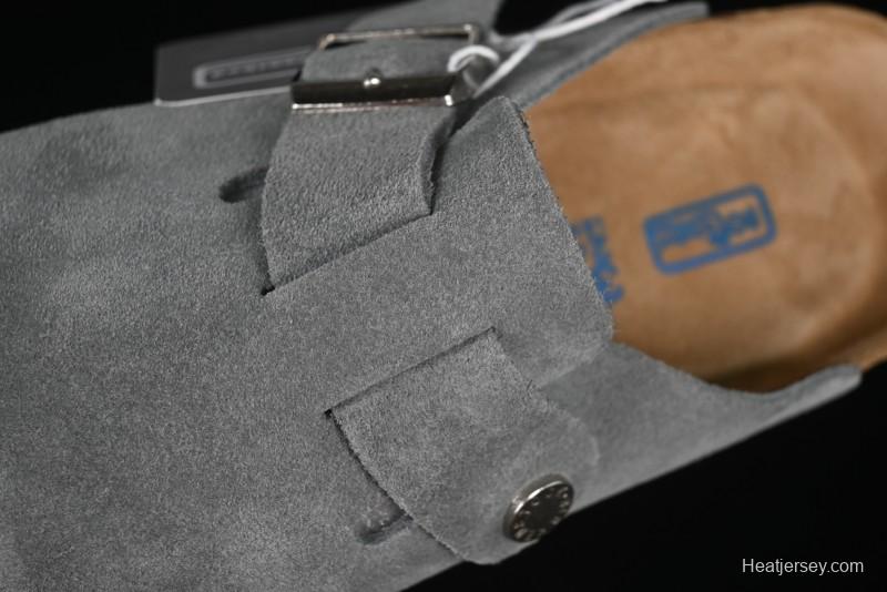 Birkenstock Arizona Soft Footbed Sandals with Suede Leather and Lambswool Lining - G.D4