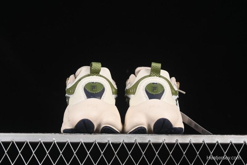Fila Fusion Fern 2.0 Retro Chunky Sneakers with 3CM Heightening Sole - F12M511101FMC
