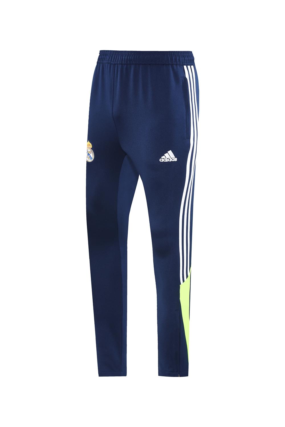25/26 Real Madrid Navy/White Full Zipper Jacket +Long Pants