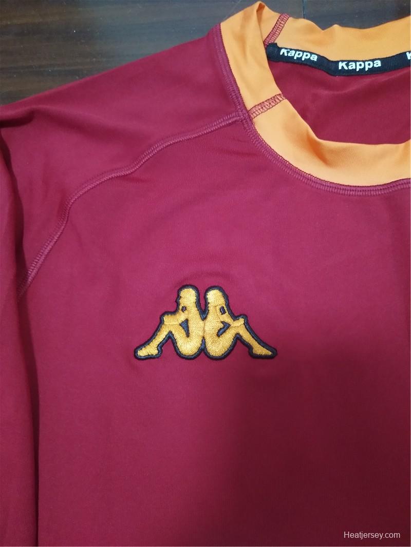 Retro 00/01 AS Roma Home Jersey