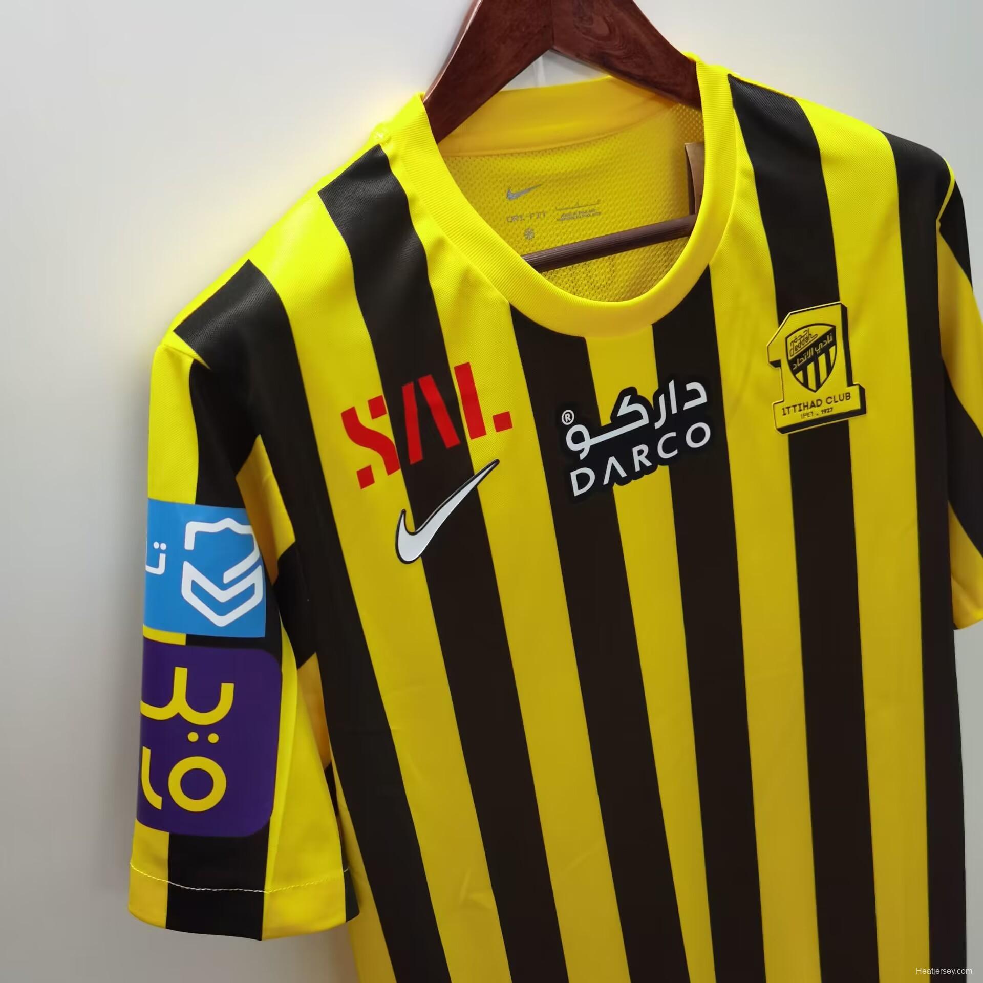 23/24 Al-Ittihad Benzema Home Jersey