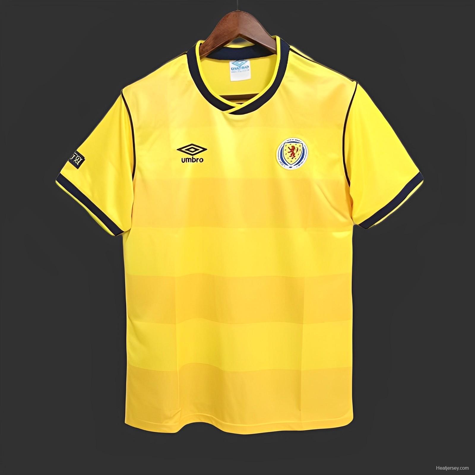 Retro 1986 Scotland Away Jersey