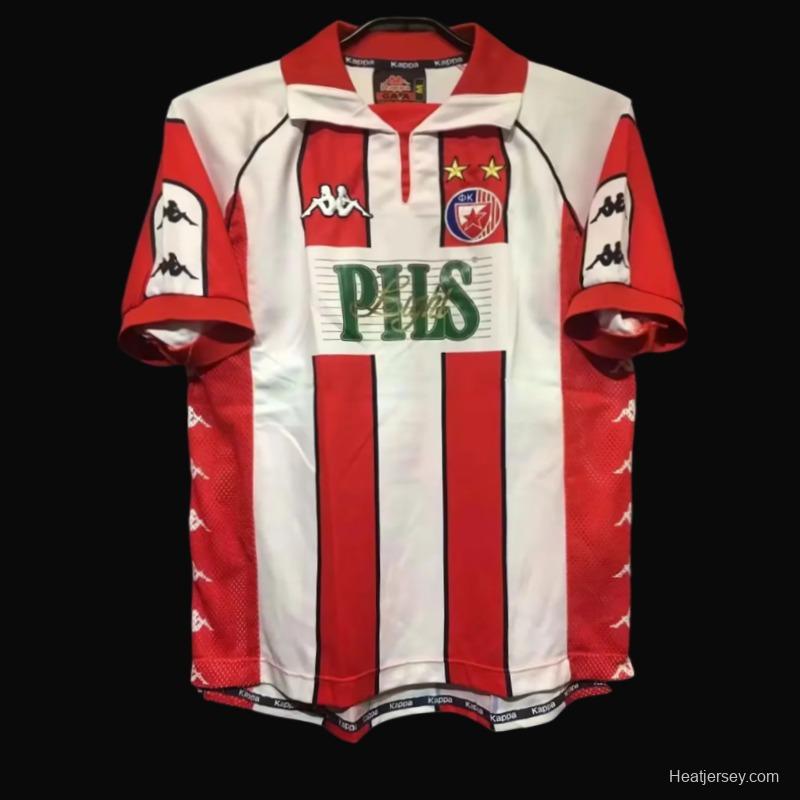 1999/00 Red Star Belgrade Home Jersey